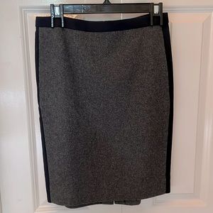 Jcrew wool pencil skirt size 2